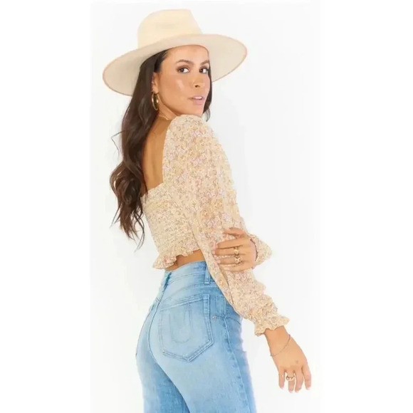 Revolve Show Me Your Mumu Rivington Crop Top in Stevie's Paisley, M - Picture 3 of 10